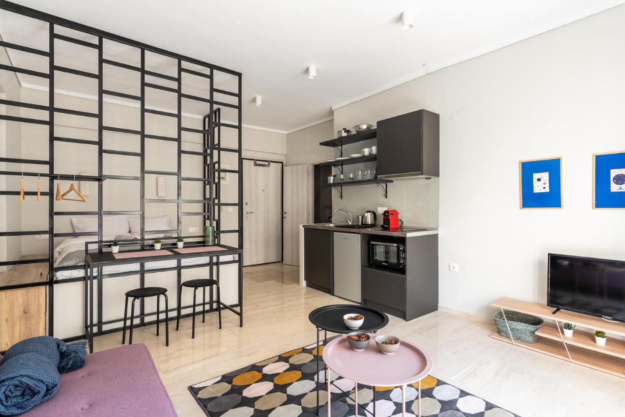 סלוניקי Modern Studio Close To Waterfront מראה חיצוני תמונה