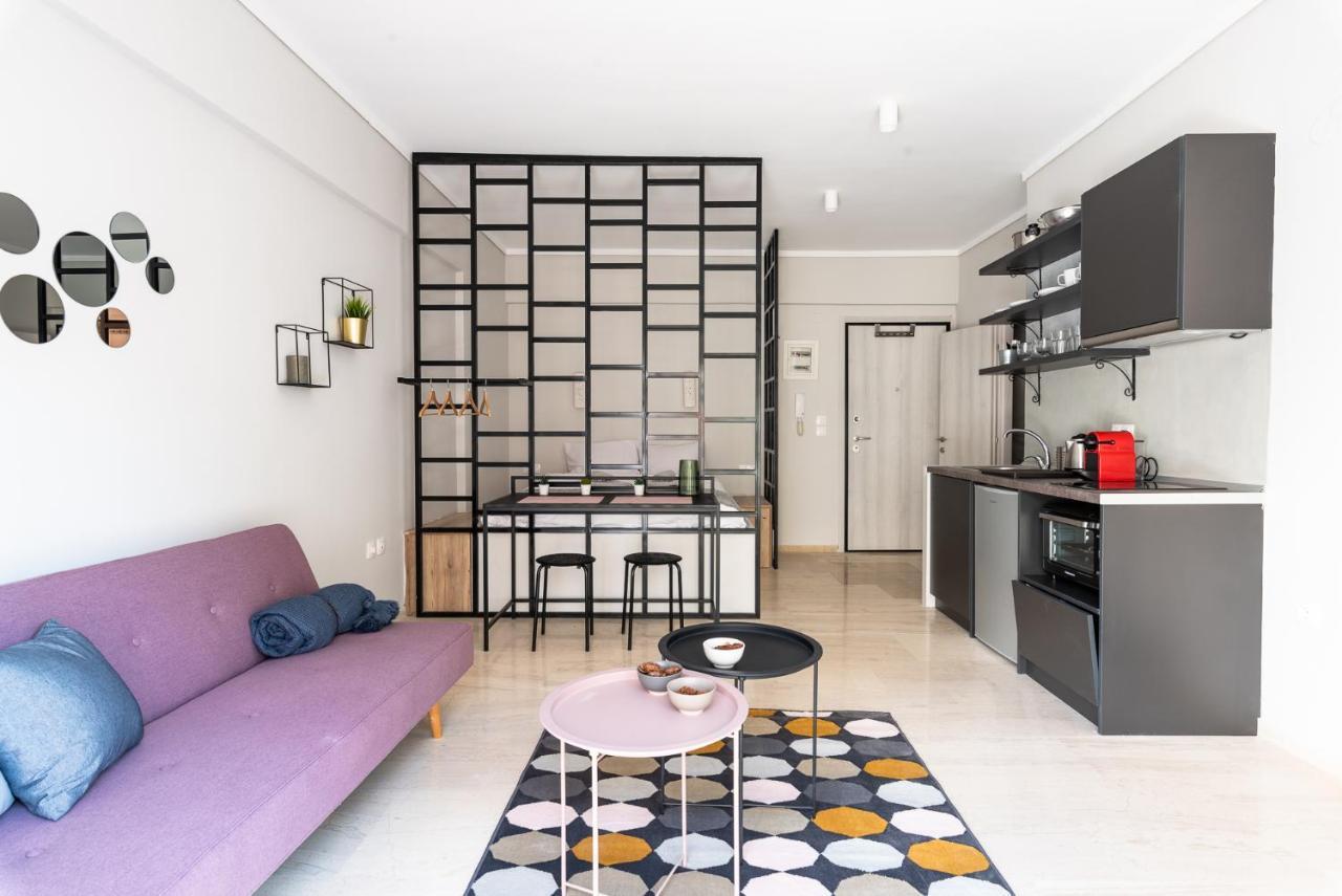 סלוניקי Modern Studio Close To Waterfront מראה חיצוני תמונה